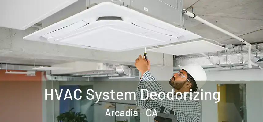  HVAC System Deodorizing Arcadia - CA